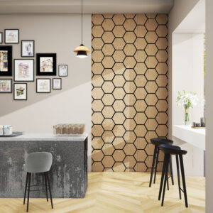 Hexagone Dark Oak